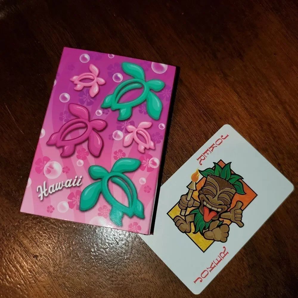 Honu Bubbles Hawaii Playing Cards